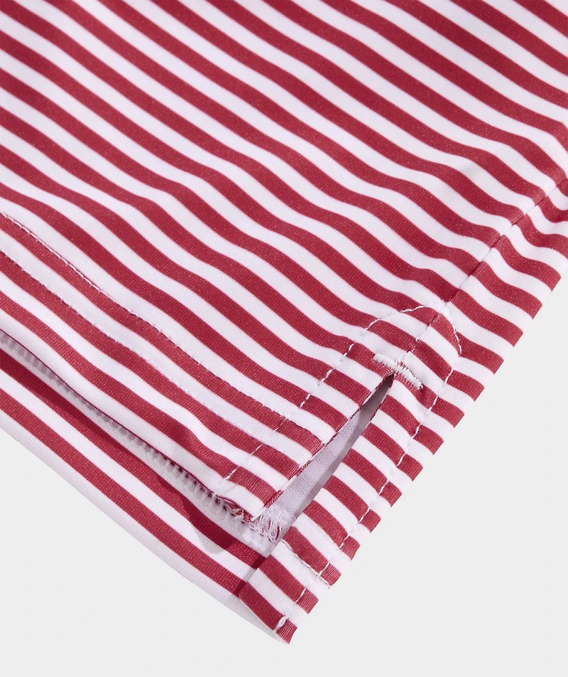 Boys' Americana Printed Sankaty Polo