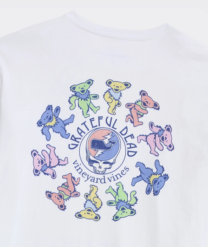 Grateful Dead x vineyard vines Dancing Bears Long-Sleeve Pocket Tee
