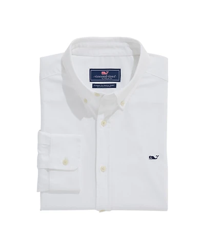 OUTLET Solid Oxford Classic Fit Whale Shirt