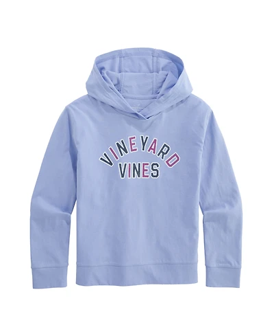 OUTLET Girls' Glitter Whale Hoodie
