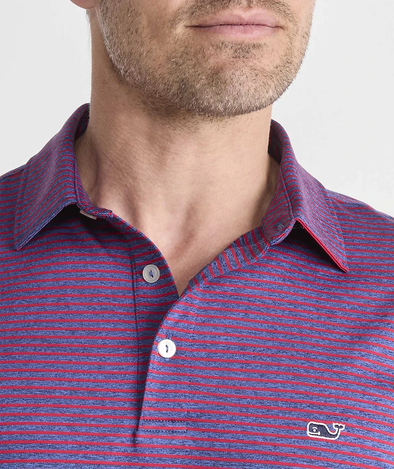 Bradley Stripe Sankaty Performance Polo