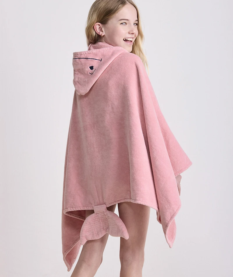 Kids' Hooded Whale Towel