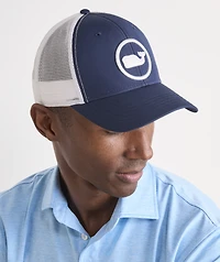 Whale Dot Performance Trucker Hat
