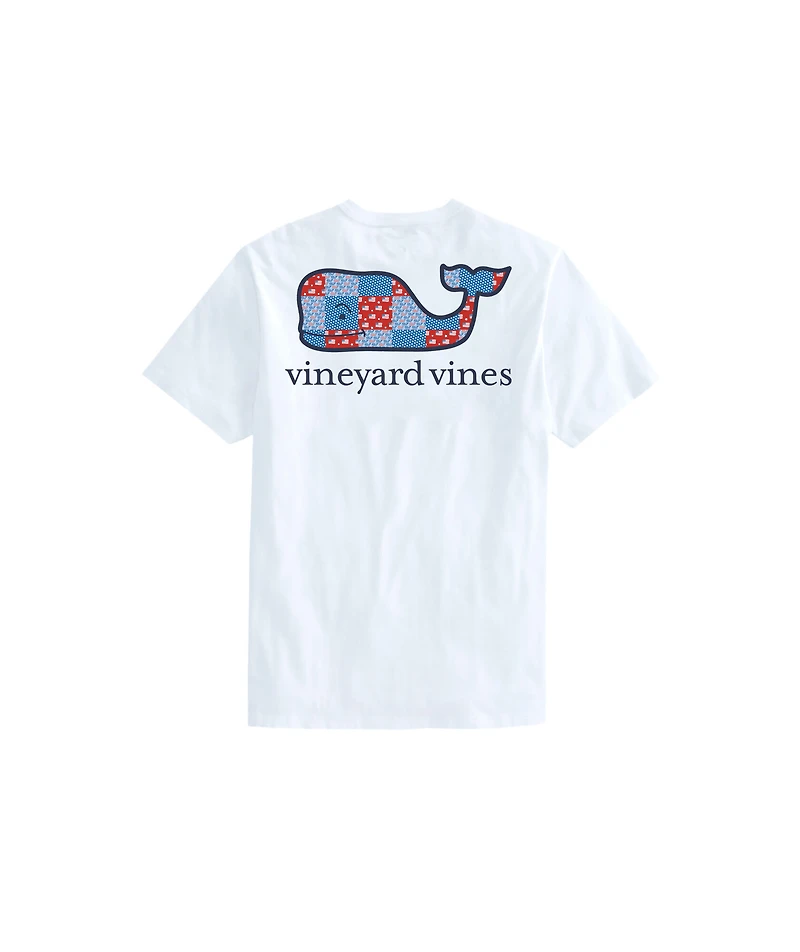 OUTLET Americana Patchwork Short-Sleeve Pocket Tee
