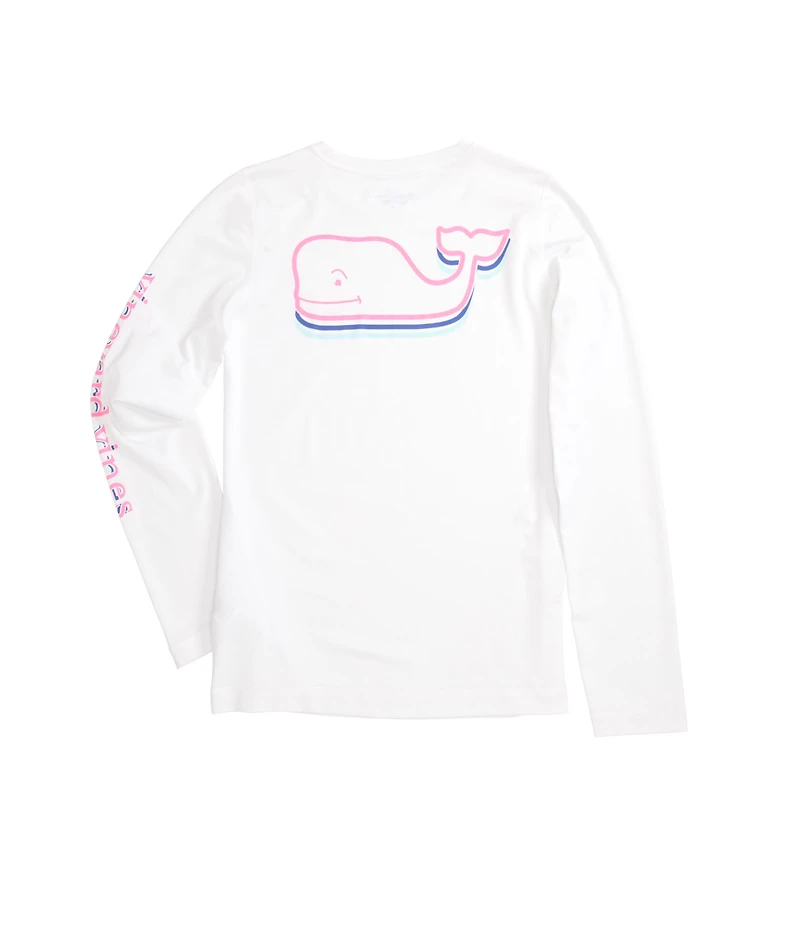 OUTLET Women's Stacked VV Long-Sleeve Swimshirt