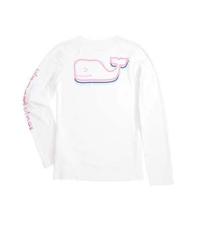 OUTLET Women's Stacked VV Long-Sleeve Swimshirt
