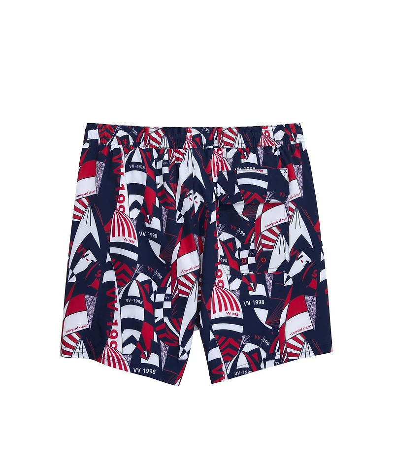 OUTLET 5 Inch Chappy Sails Swim Trunks