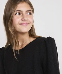 Girls' Bow-Back Sweater