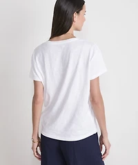 Slub Jersey Relaxed Tee