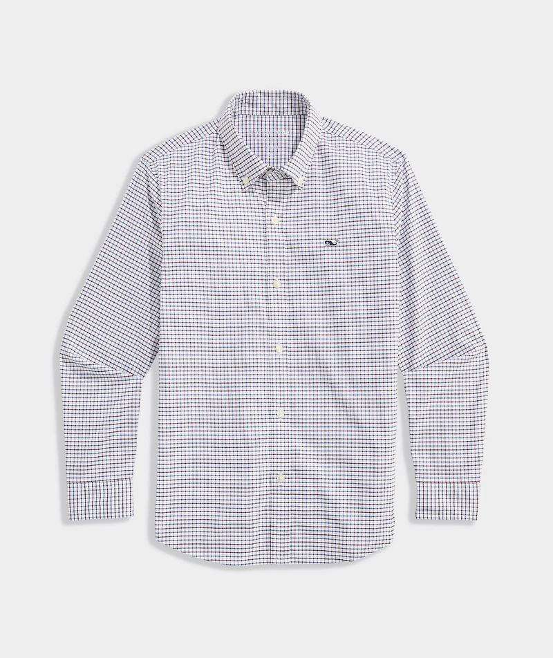 Boys' Performance Cotton Wauwinet Tattersall Shirt