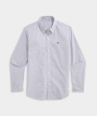 Boys' Performance Cotton Wauwinet Tattersall Shirt