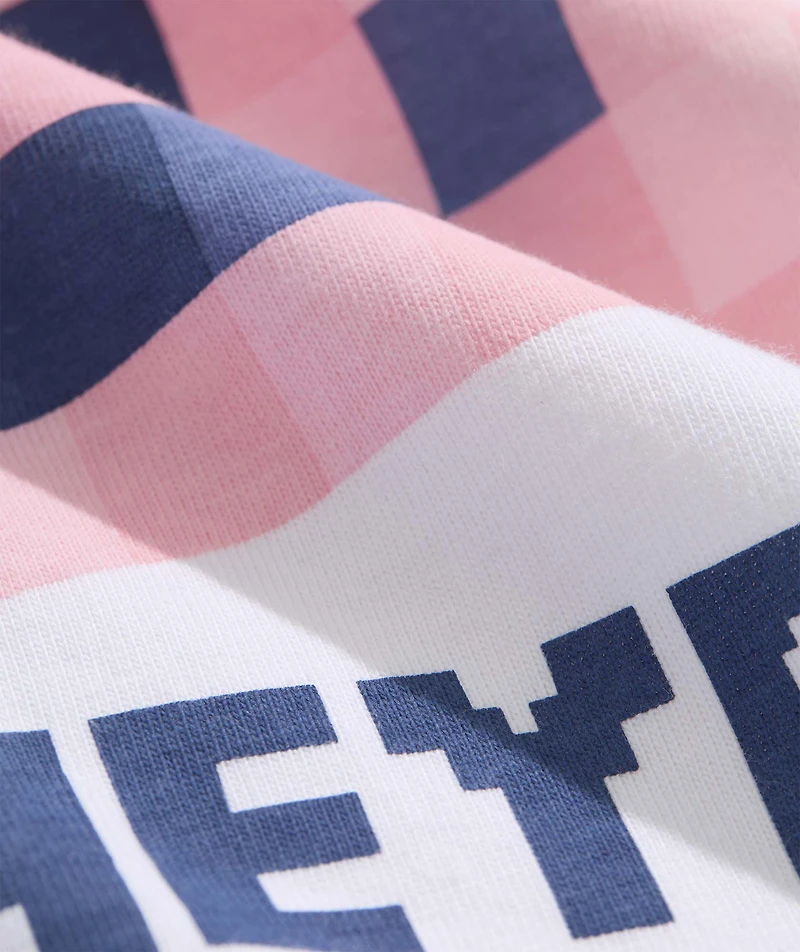 Boys' Pixel Whale Long-Sleeve Pocket Tee