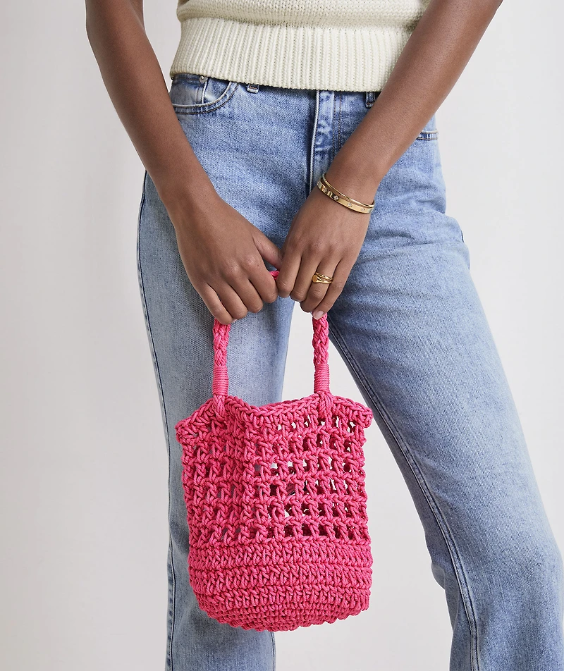 Knotted Bucket Bag