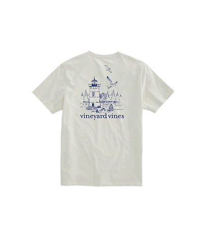 OUTLET Edgartown Lighthouse Short-Sleeve Pocket Tee