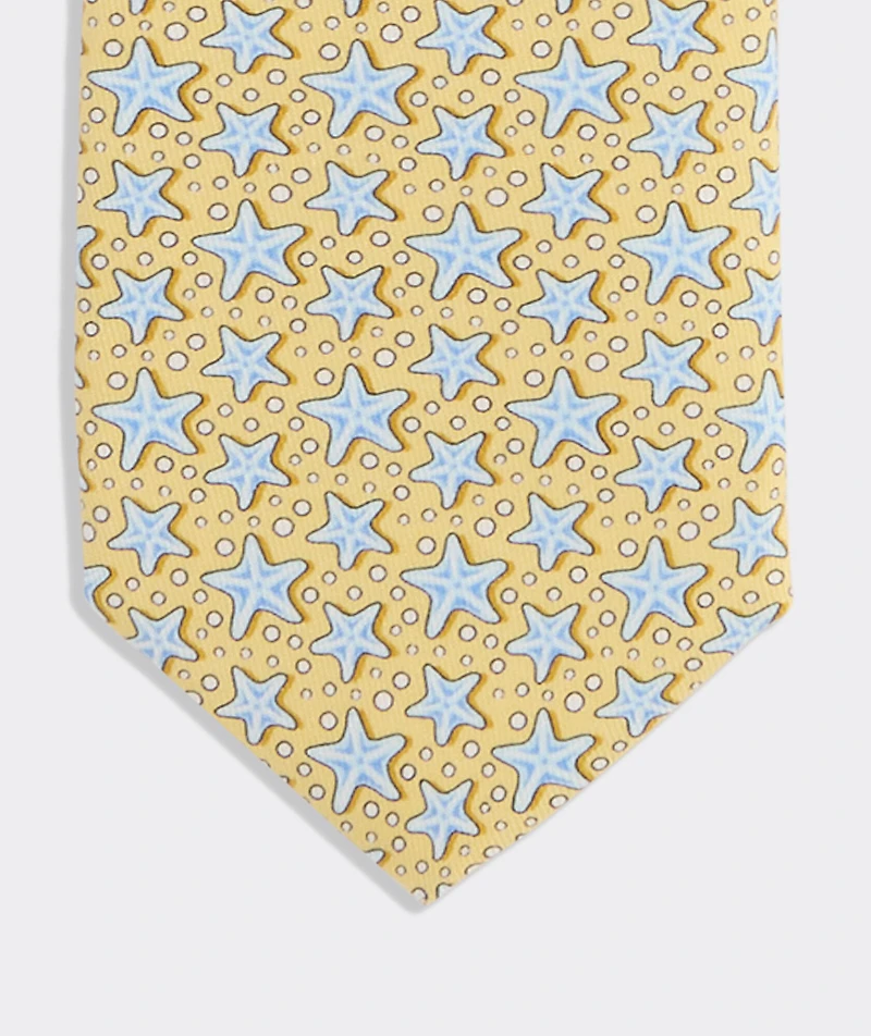 Boys' Starfish Silk Tie