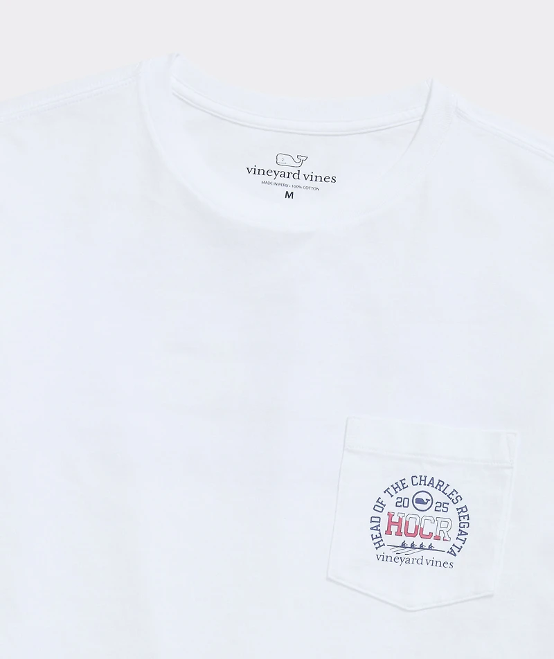 Head Of The Charles® Rower Stack Long-Sleeve Pocket Tee
