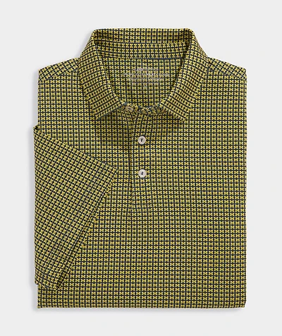 University of Michigan Men's Printed Sankaty Polo