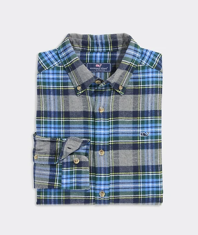 Vineyard Flannel Plaid Shirt