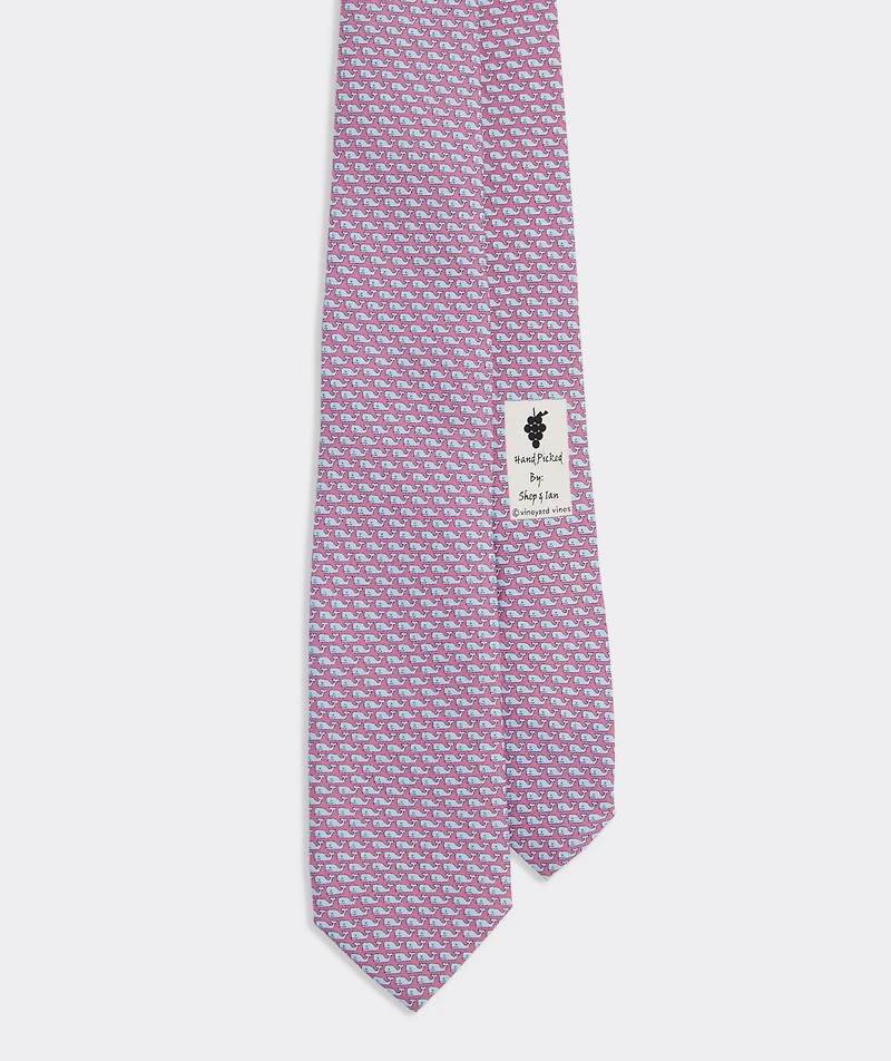 Boys' Vineyard Whale Silk Tie