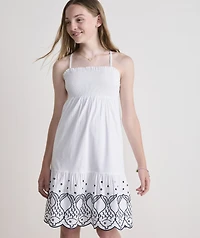 Girls' Cassie Eyelet Dress