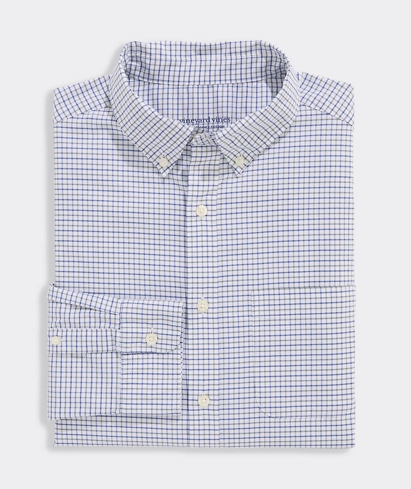 Wauwinet Tattersall Performance Cotton Shirt