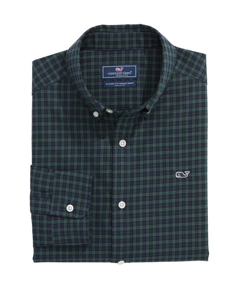 OUTLET Poplin Plaid Shirt