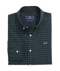 OUTLET Poplin Plaid Shirt