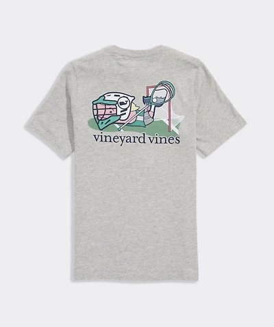 Boys' Lacrosse Goalie Short-Sleeve Pocket Tee