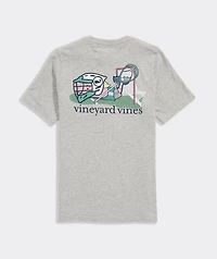Boys' Lacrosse Goalie Short-Sleeve Pocket Tee