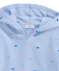 OUTLET Girls' Printed Brushed Terry Hoodie
