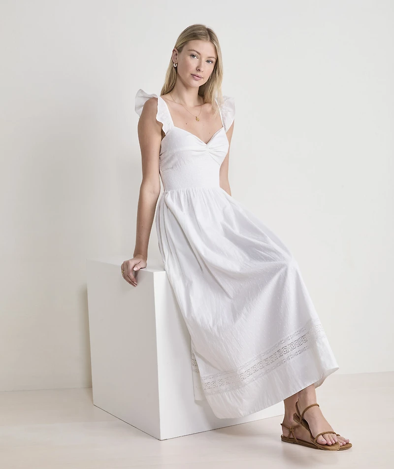 Ariana Clip Dot Dress