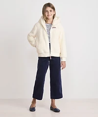 Girls' Teddy Fleece Full-Zip Hoodie
