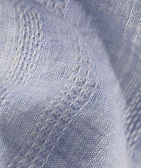 Havana Stripe Linen Short-Sleeve Cabana Shirt