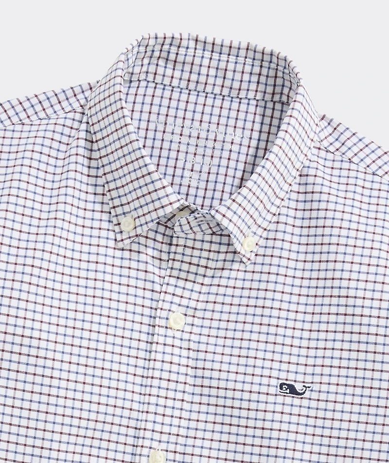 Boys' Performance Cotton Wauwinet Tattersall Shirt