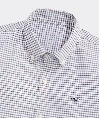 Boys' Performance Cotton Wauwinet Tattersall Shirt