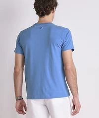 Active Stripe Short-Sleeve Dunes Tee