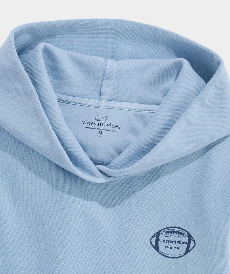 Boys' Surf Terry Football Graphic Hoodie