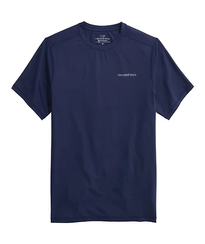 OUTLET Perforated Short-Sleeve Performance Tee