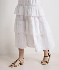 Christine Eyelet Shell Dress