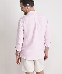 Surfside Solid Linen Shirt