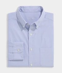 Commodore Stripe Performance Cotton Shirt