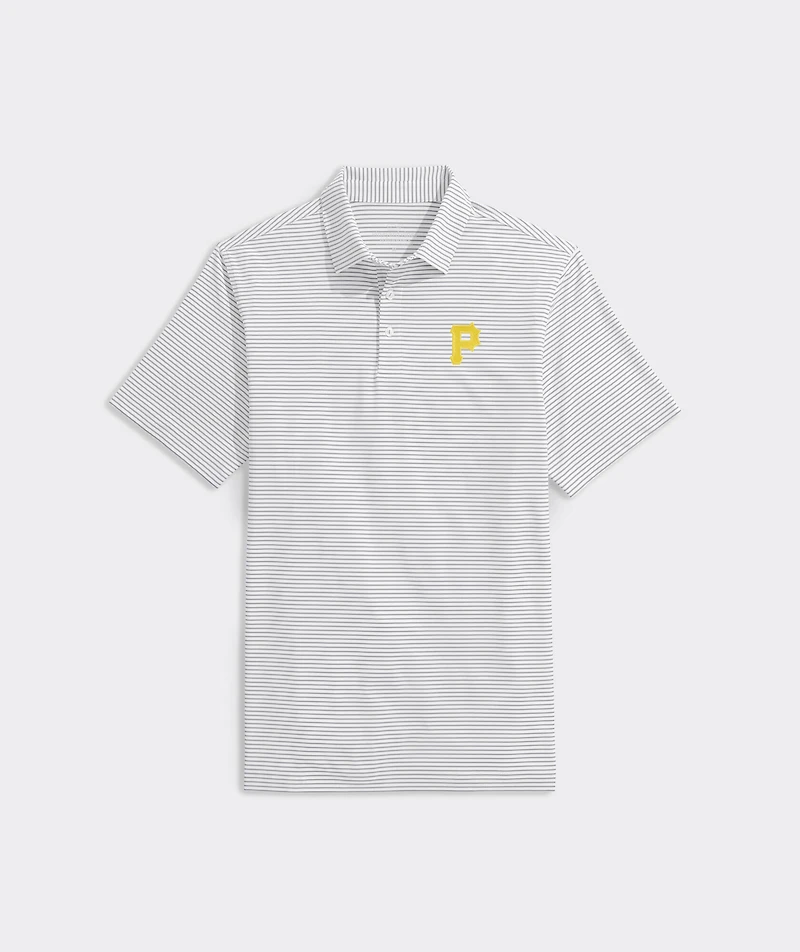 Pittsburgh Pirates Bradley Stripe Sankaty Polo