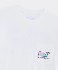 Rippled Fish Whale Short-Sleeve Pocket Tee