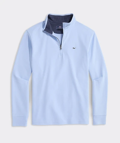 Solid Saltwater Quarter-Zip