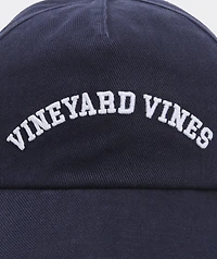 vineyard vines High Profile Arched Logo 5-Panel Hat