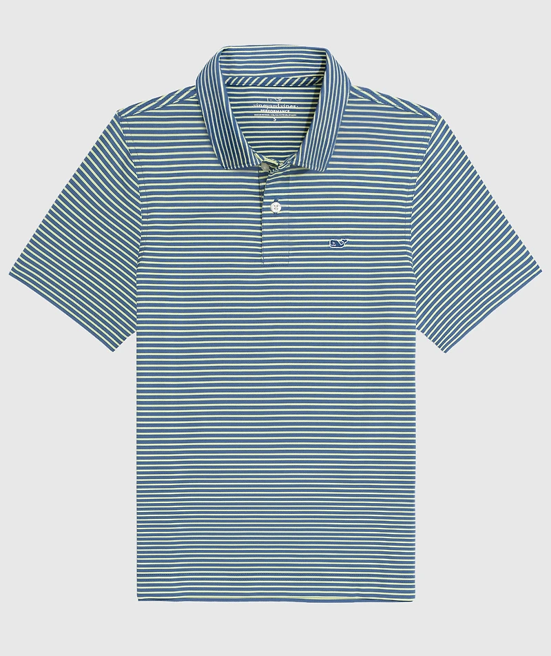 OUTLET Boys' Bradley Stripe Performance Polo