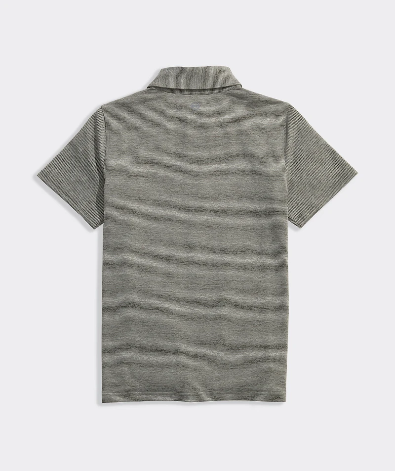 Boys' Performance St. Jean Stripe Sankaty Polo