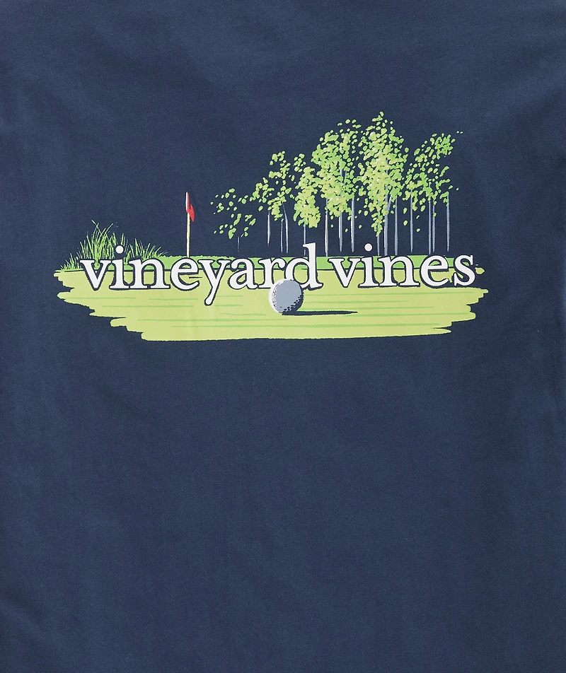 Golf Putt Long-Sleeve Pocket Tee