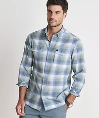 Hyline Plaid Performance Harbor Shirt
