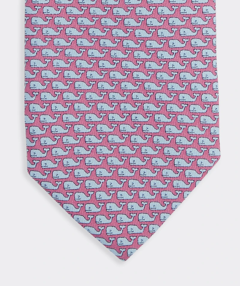 Boys' Vineyard Whale Silk Tie